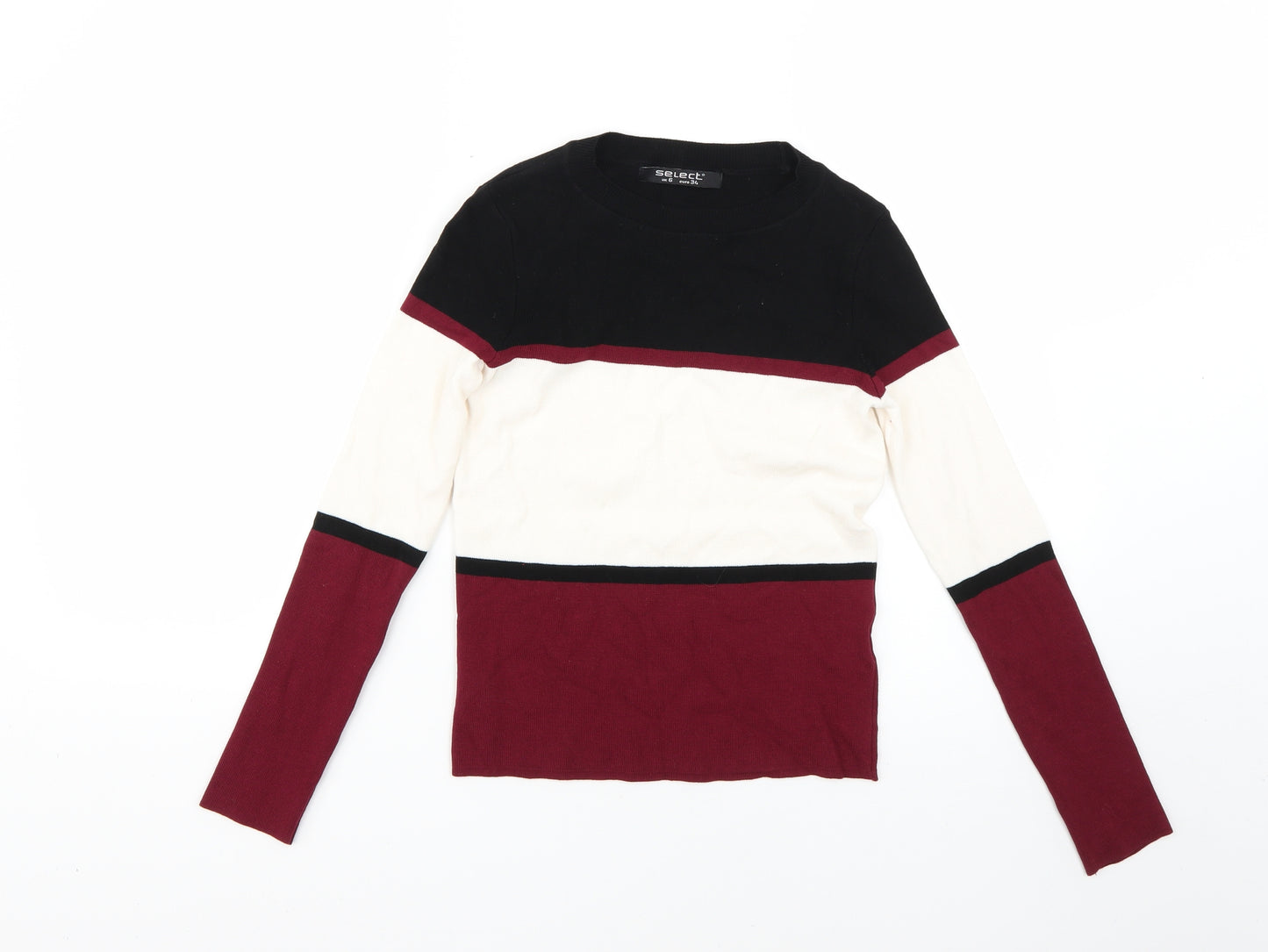 Select Womens Multicoloured   Pullover Jumper Size 6