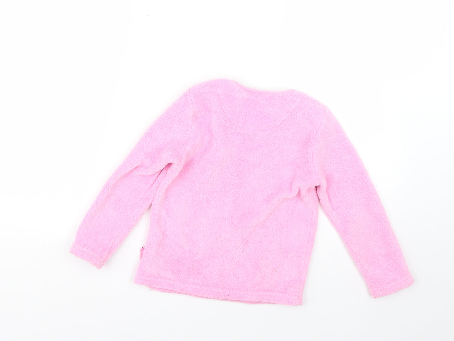 Primark Girls Pink Solid  Top Pyjama Top Size 5-6 Years