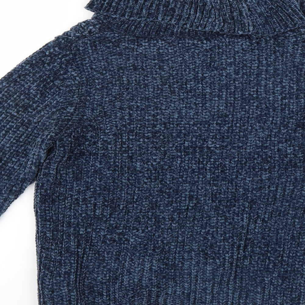 Nutmeg Womens Blue   Pullover Jumper Size 12