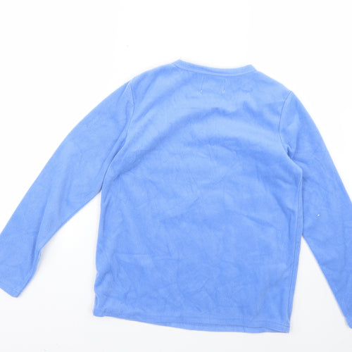 Pj collections Girls Blue Solid  Top Pyjama Top Size 11-12 Years