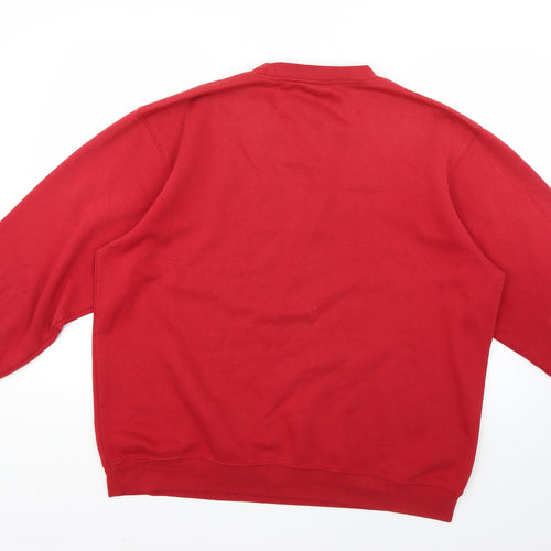 zantos Womens Red   Pullover Jumper Size S