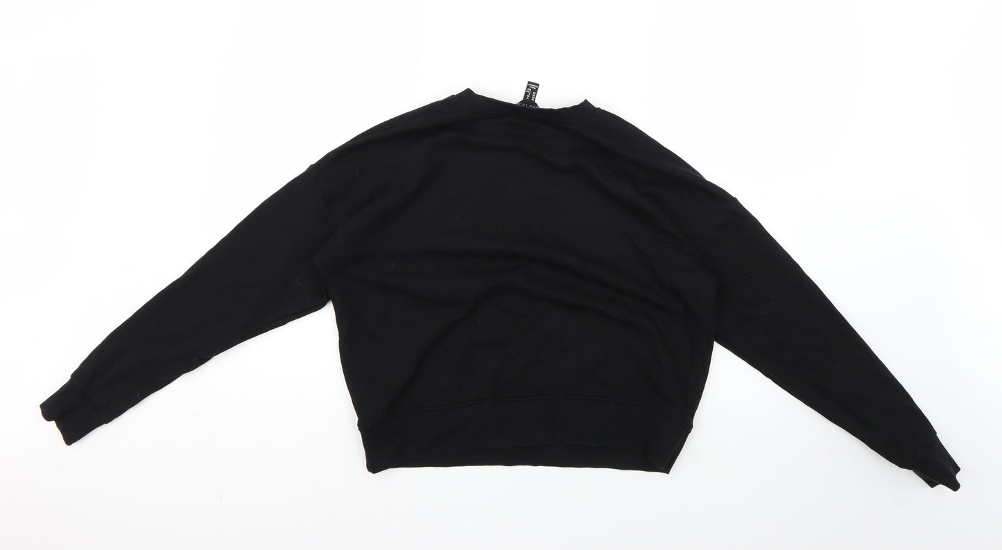 New Look Womens Black   Pullover Jumper Size 12