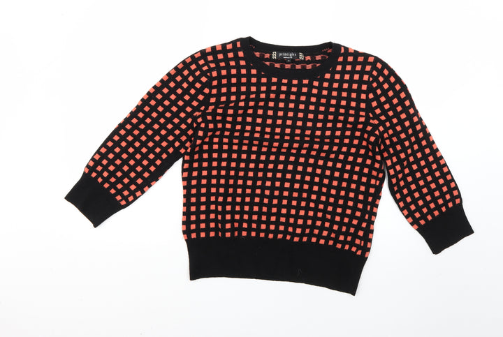 Debenhams Womens Multicoloured Geometric  Pullover Jumper Size 12