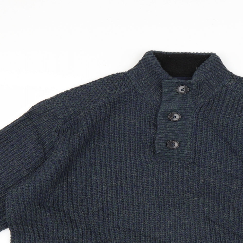 Burton Mens Blue   Pullover Jumper Size L