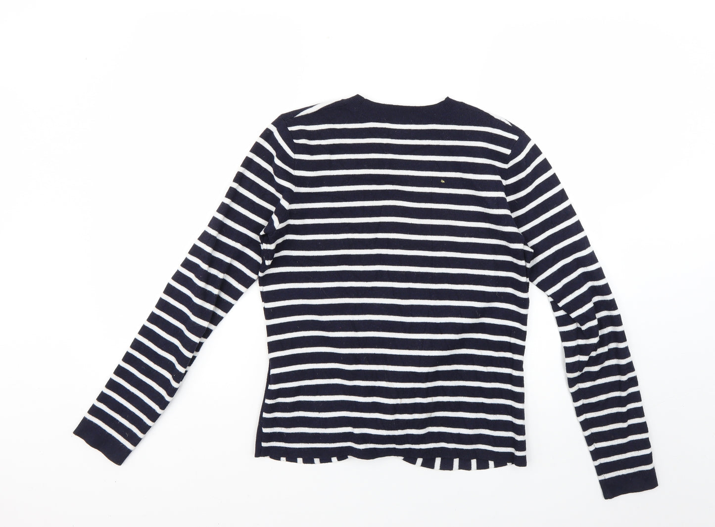 Warehouse Womens Multicoloured Striped  Pullover Jumper Size 10