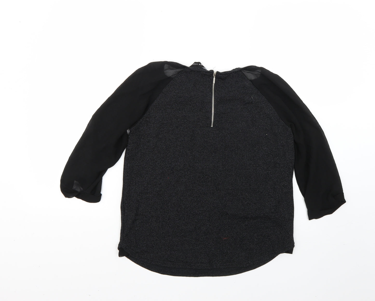 New Look Womens Black   Pullover Jumper Size 10