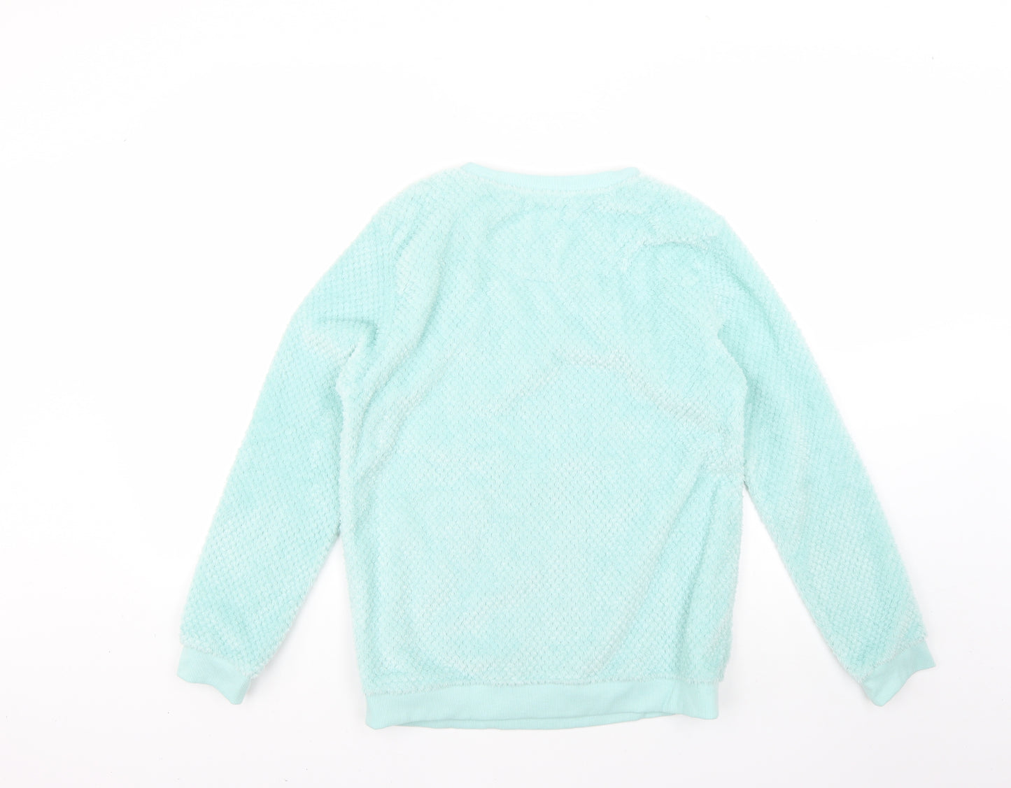 Primark Womens Green Solid  Top Pyjama Top Size 10