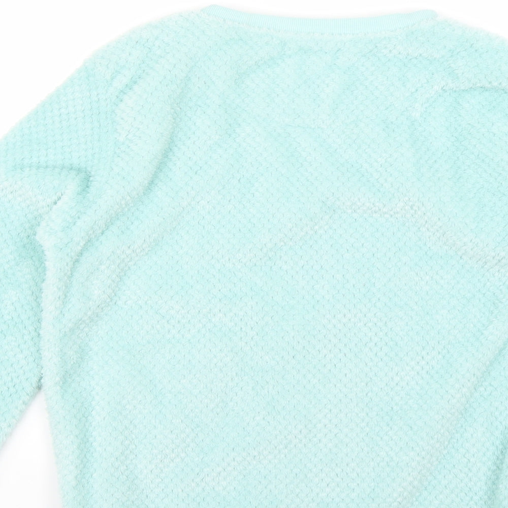 Primark Womens Green Solid  Top Pyjama Top Size 10