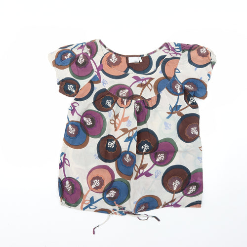 NEXT Womens Multicoloured Floral  Basic Blouse Size 10