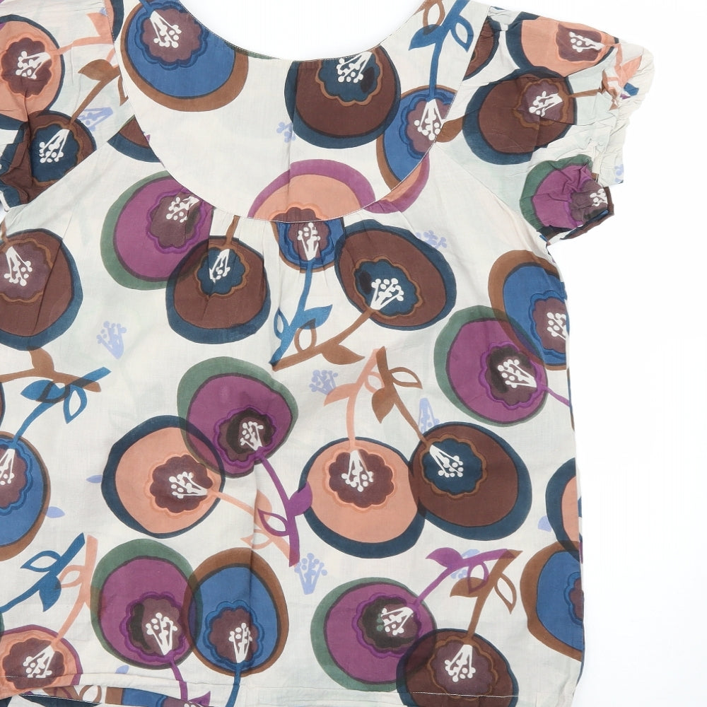 NEXT Womens Multicoloured Floral  Basic Blouse Size 10