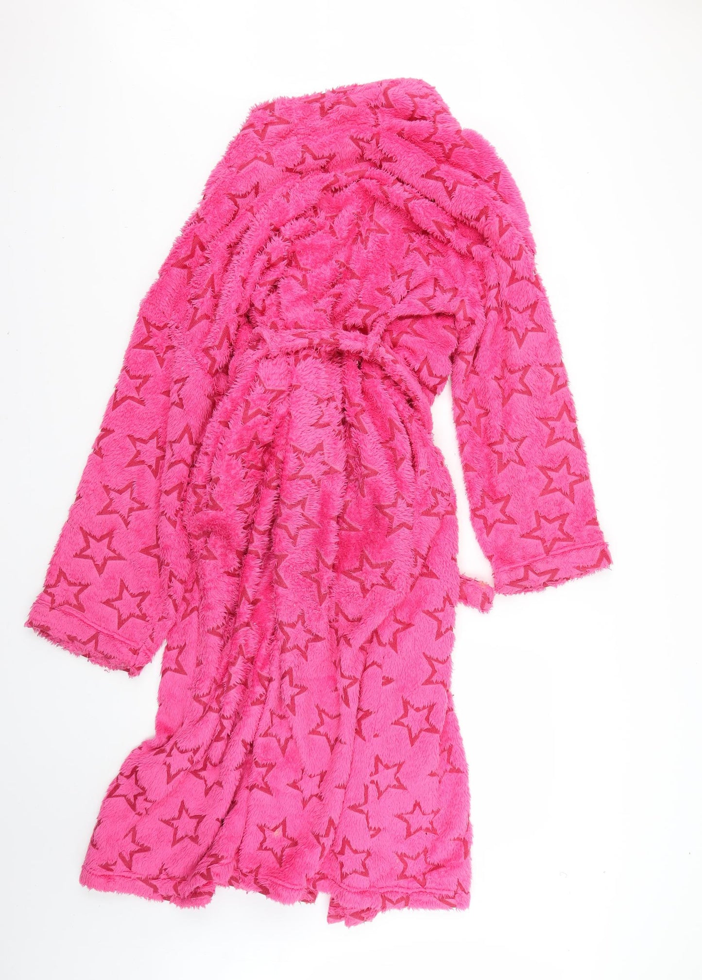 Marks and Spencer Womens Pink Geometric  Top Robe Size 20