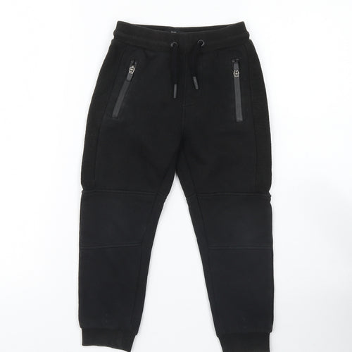 Boys Boys Black   Jogger Trousers Size 5 Years