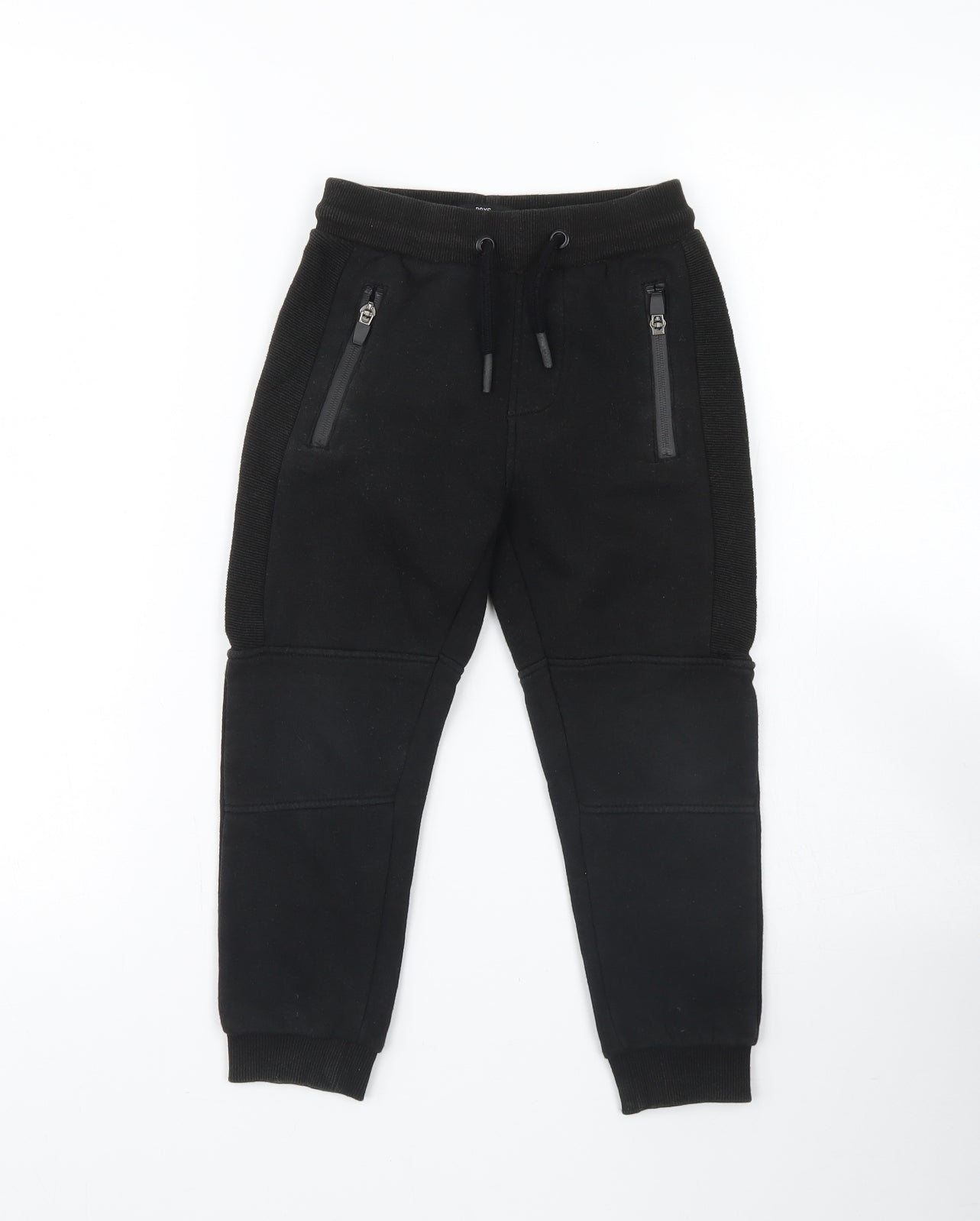 Boys Boys Black   Jogger Trousers Size 5 Years