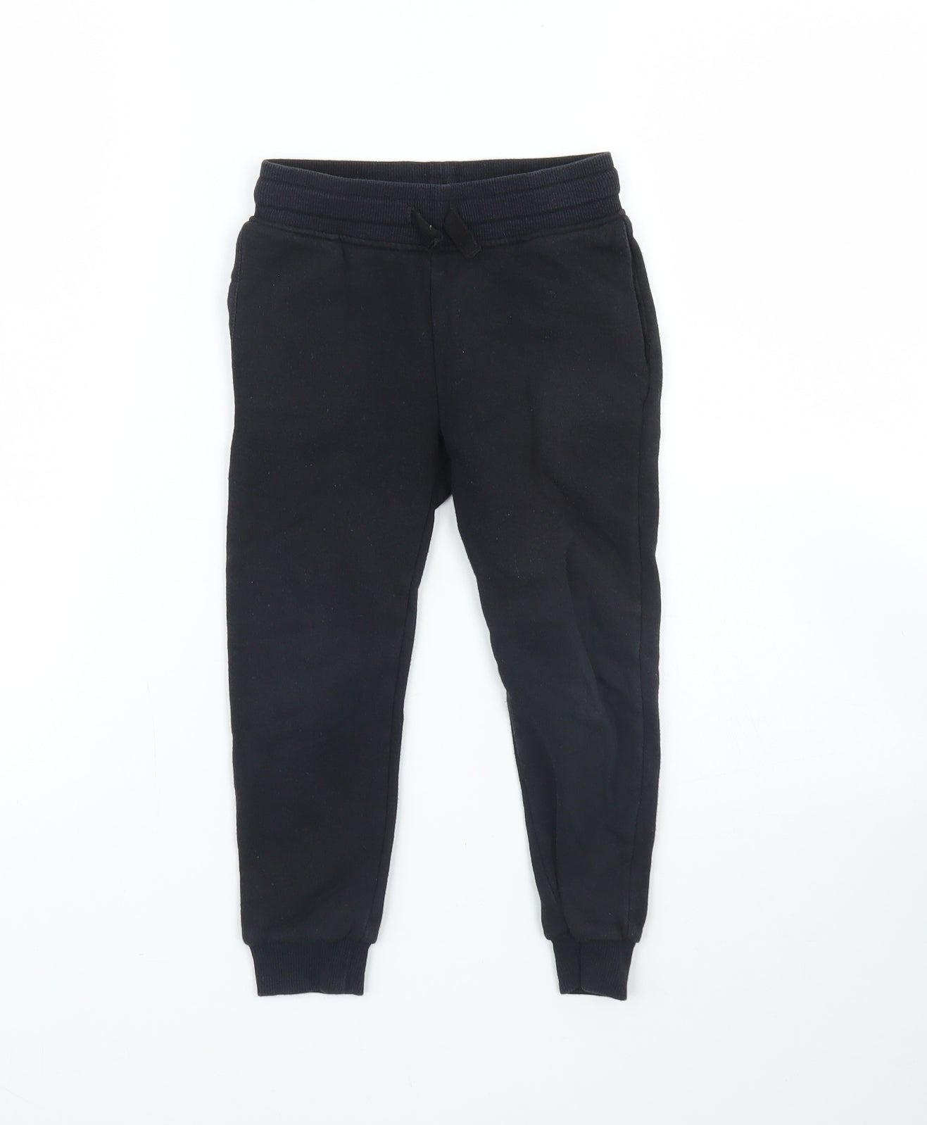 H&M Boys Black   Jogger Trousers Size 4 Years