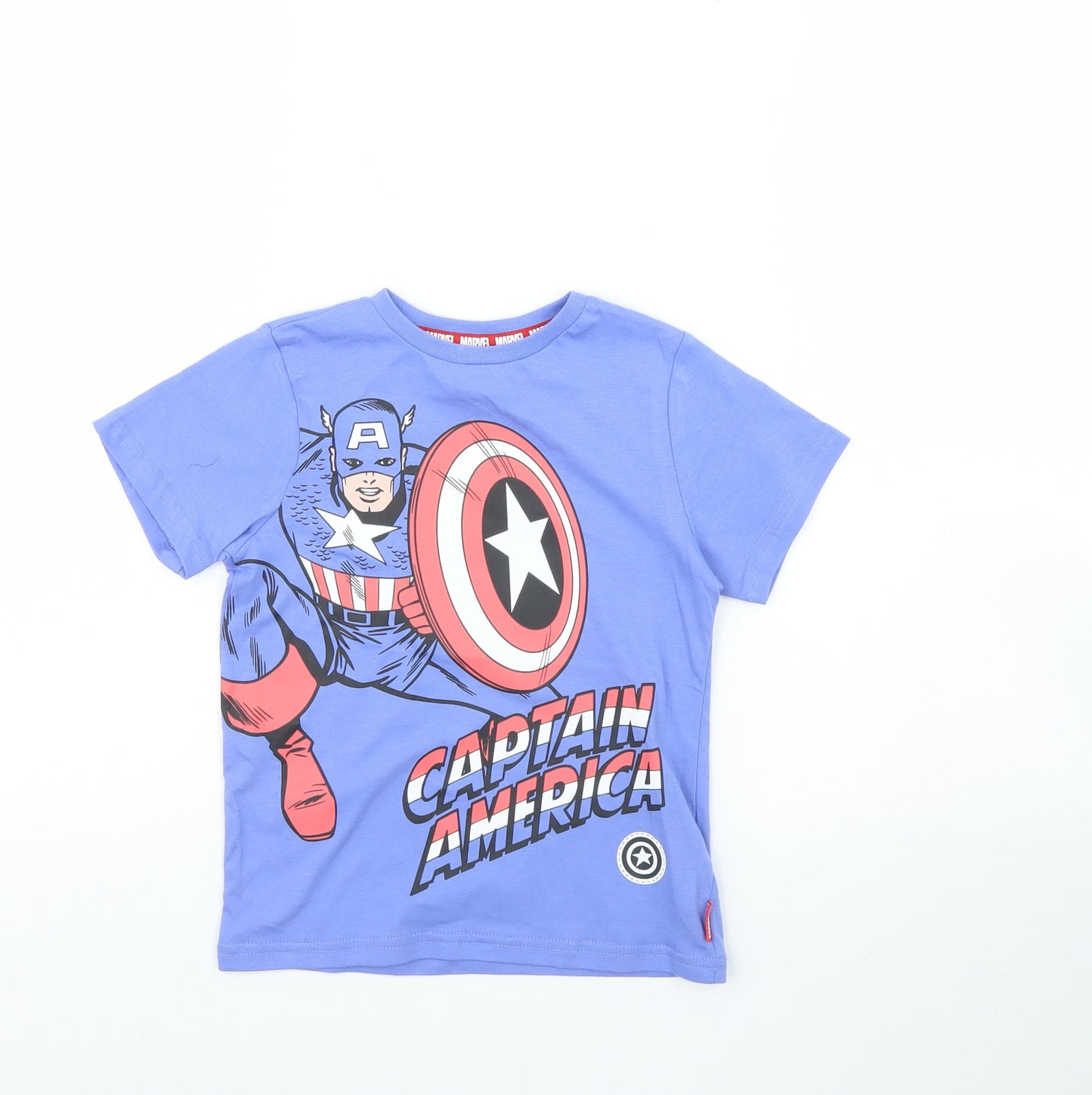 George Boys Blue   Basic T-Shirt Size 4 Years