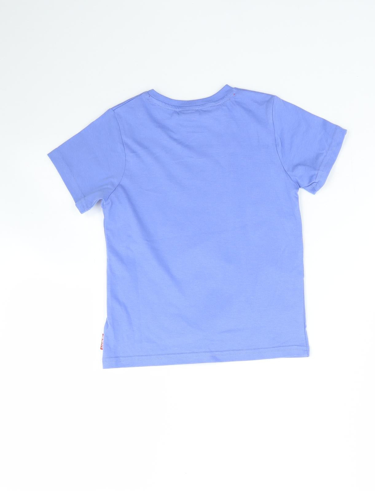 George Boys Blue   Basic T-Shirt Size 4 Years