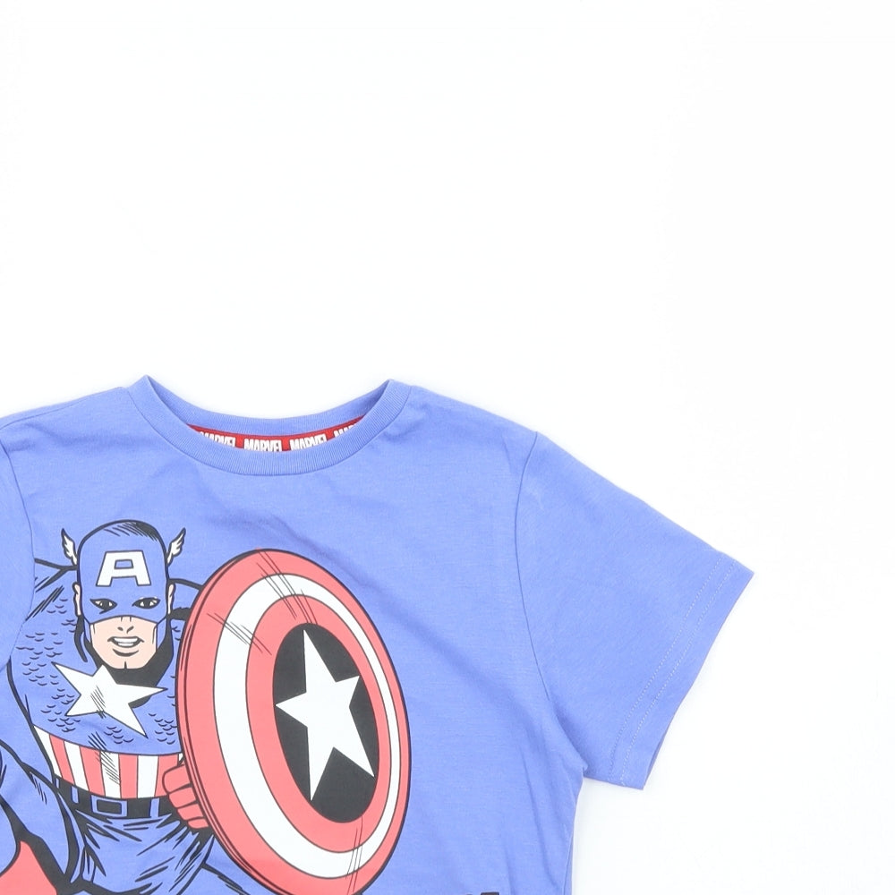 George Boys Blue   Basic T-Shirt Size 4 Years