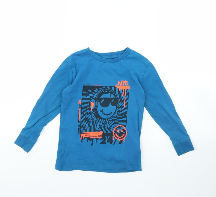 NEXT Boys Blue   Basic T-Shirt Size 4 Years