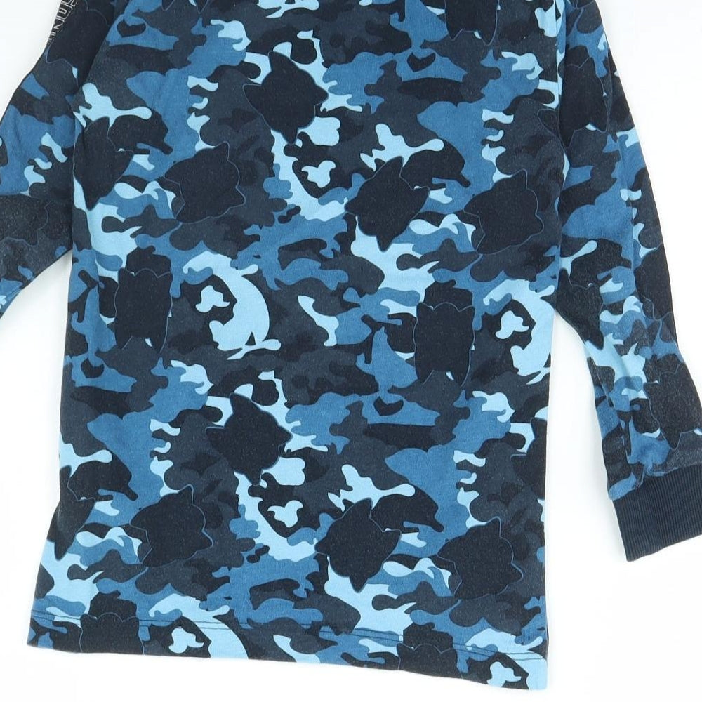 NEXT Boys Blue Camouflage  Basic T-Shirt Size 5 Years  - Sonic the Hedgehog
