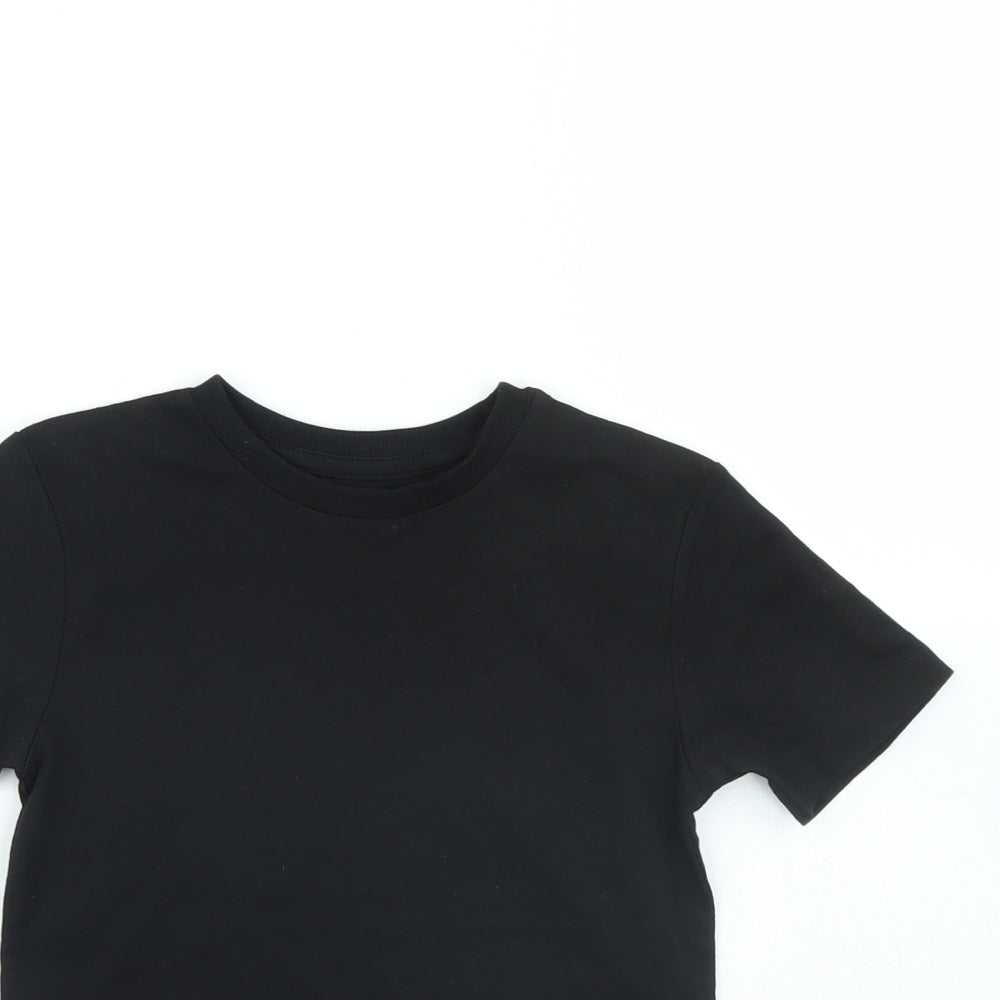 NEXT Boys Black   Basic T-Shirt Size 3 Years