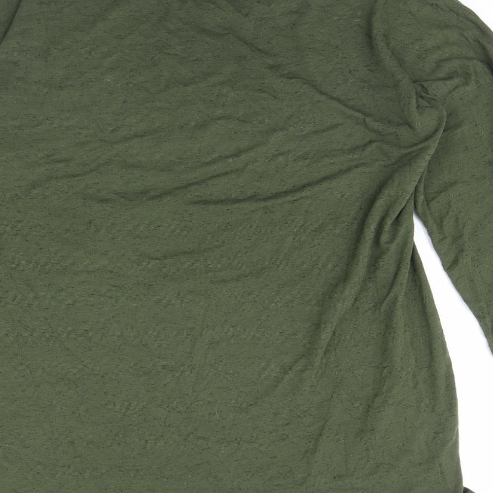 Peacocks Womens Green   Basic T-Shirt Size 14
