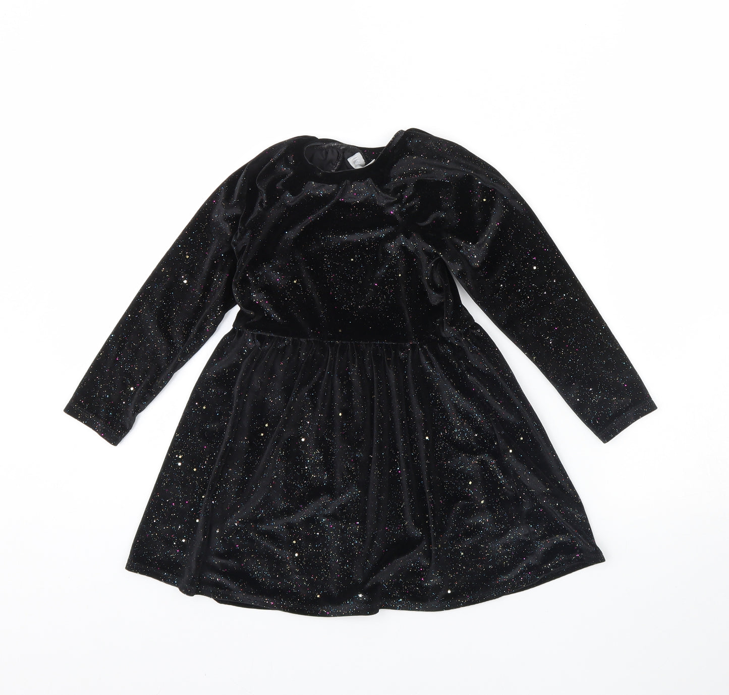 I Love Girls Wear Girls Black   Fit & Flare  Size 5 Years