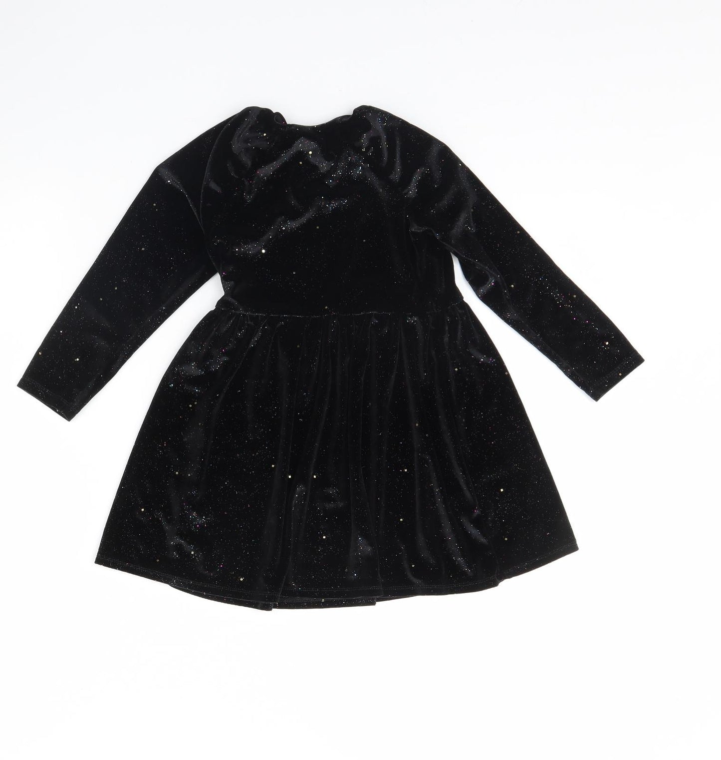 I Love Girls Wear Girls Black   Fit & Flare  Size 5 Years