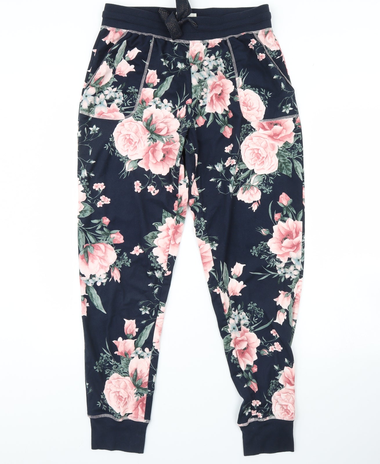 NEXT Womens Blue Floral  Cami Pyjama Pants Size M