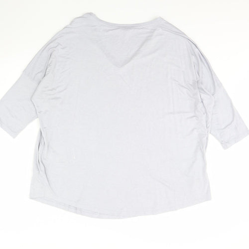 Phase Eight Womens Grey   Basic Blouse Size 16