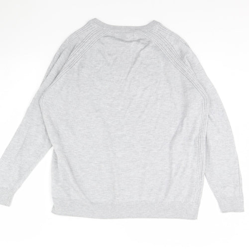 NEXT Womens Grey   Pullover Jumper Size L