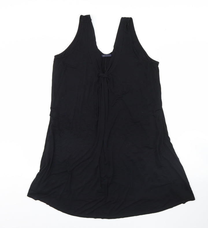 M&S Womens Black Shift Size 14