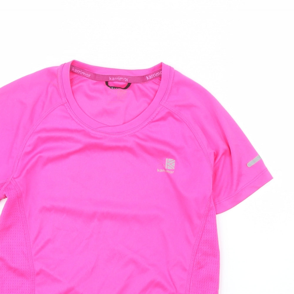 Karrimor Womens Pink   Basic T-Shirt Size 8