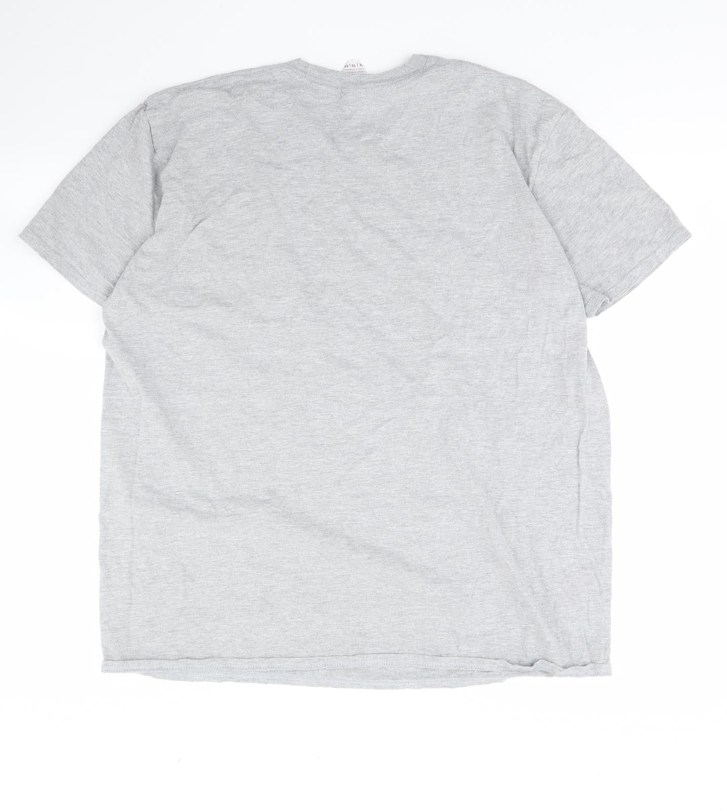 Boohoo Mens Grey    T-Shirt Size XL