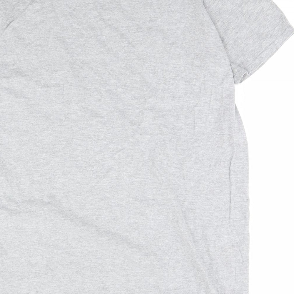 Boohoo Mens Grey    T-Shirt Size XL