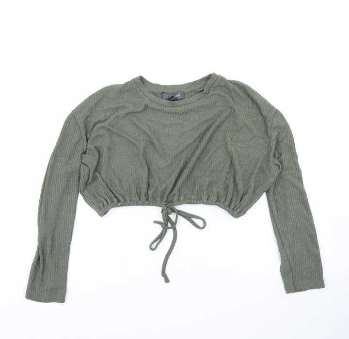 Primark Girls Green   Pullover Jumper Size XS