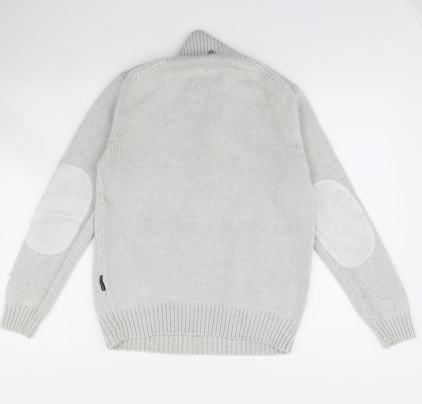 French Connection Mens Grey   Henley Jumper Size M