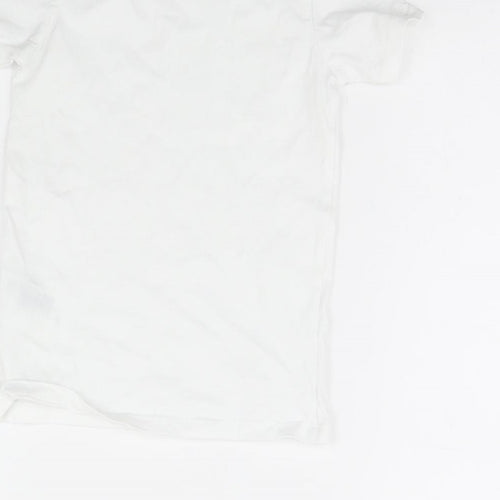 H&M Boys White   Basic T-Shirt Size 2 Years