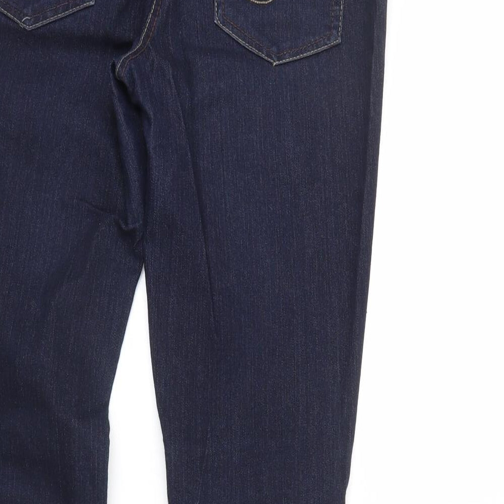 George Womens Blue  Denim Bootcut Jeans Size 12 L34 in