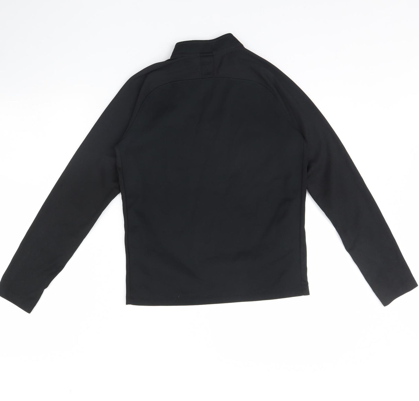 Nike Boys Black   Henley Jumper Size M