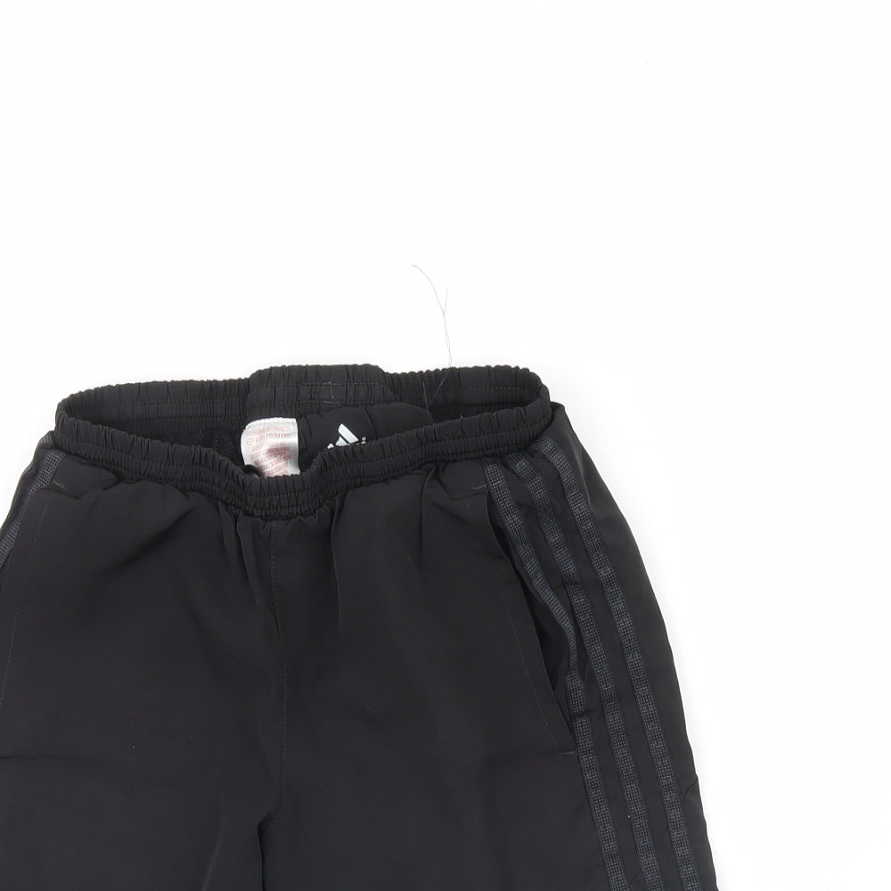 adidas Boys Black   Bermuda Shorts Size 9 Years