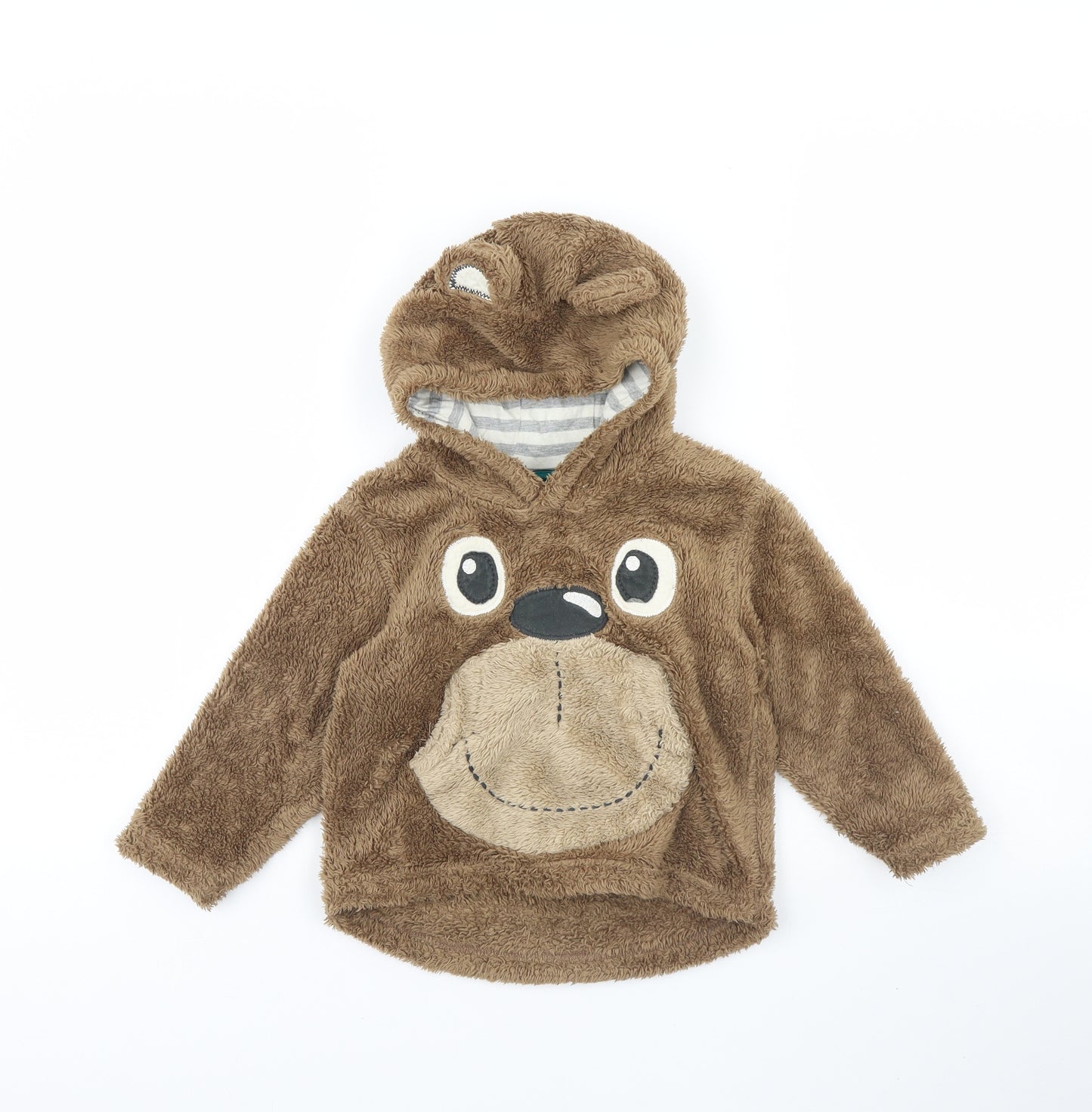 NEXT Baby Brown   Pullover Jumper Size 18-24 Months  - Bear
