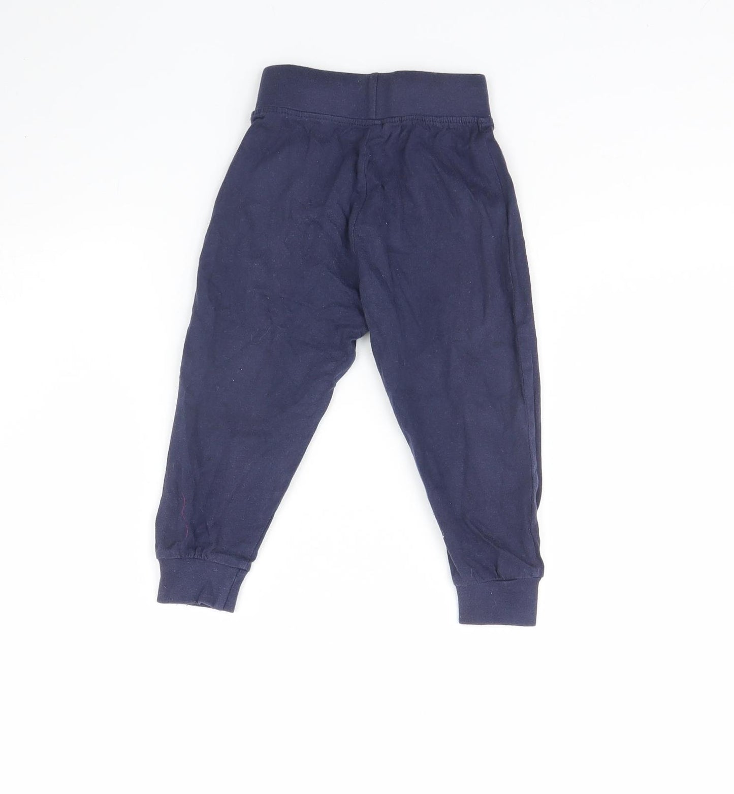 Crafted Baby Blue Solid  Cami Pyjama Pants Size 18-24 Months