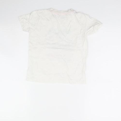 Primark Boys White   Basic T-Shirt Size 5 Years