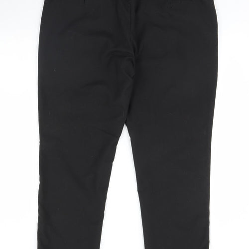 William & Brown Womens Black   Dress Pants Trousers Size 38 L30 in