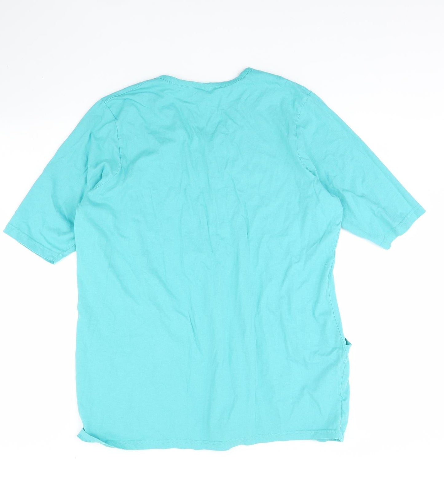 Cotton Traders Womens Green   Basic Blouse Size 24