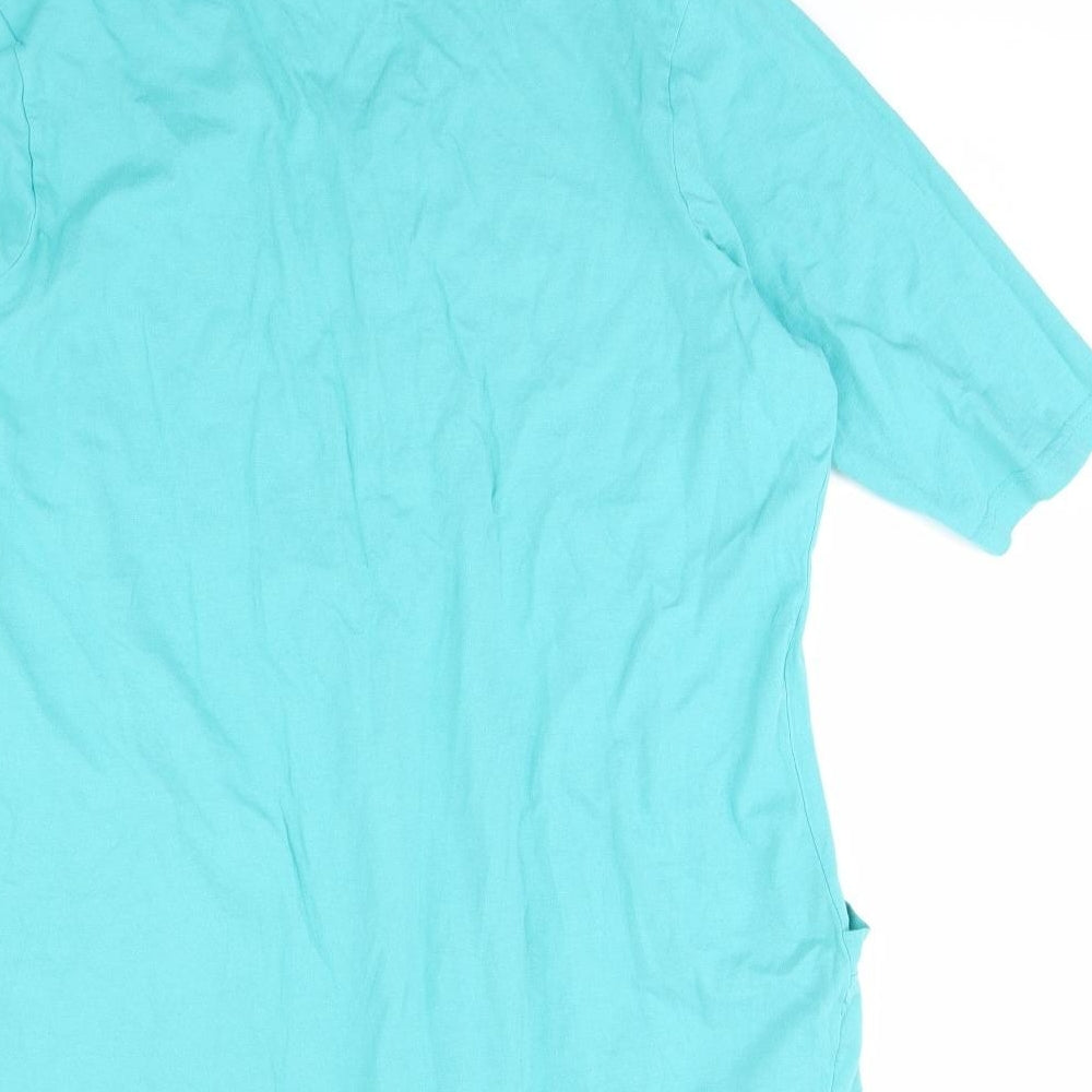 Cotton Traders Womens Green   Basic Blouse Size 24