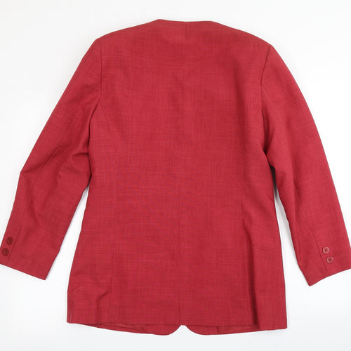 George Womens Red   Jacket Blazer Size 12