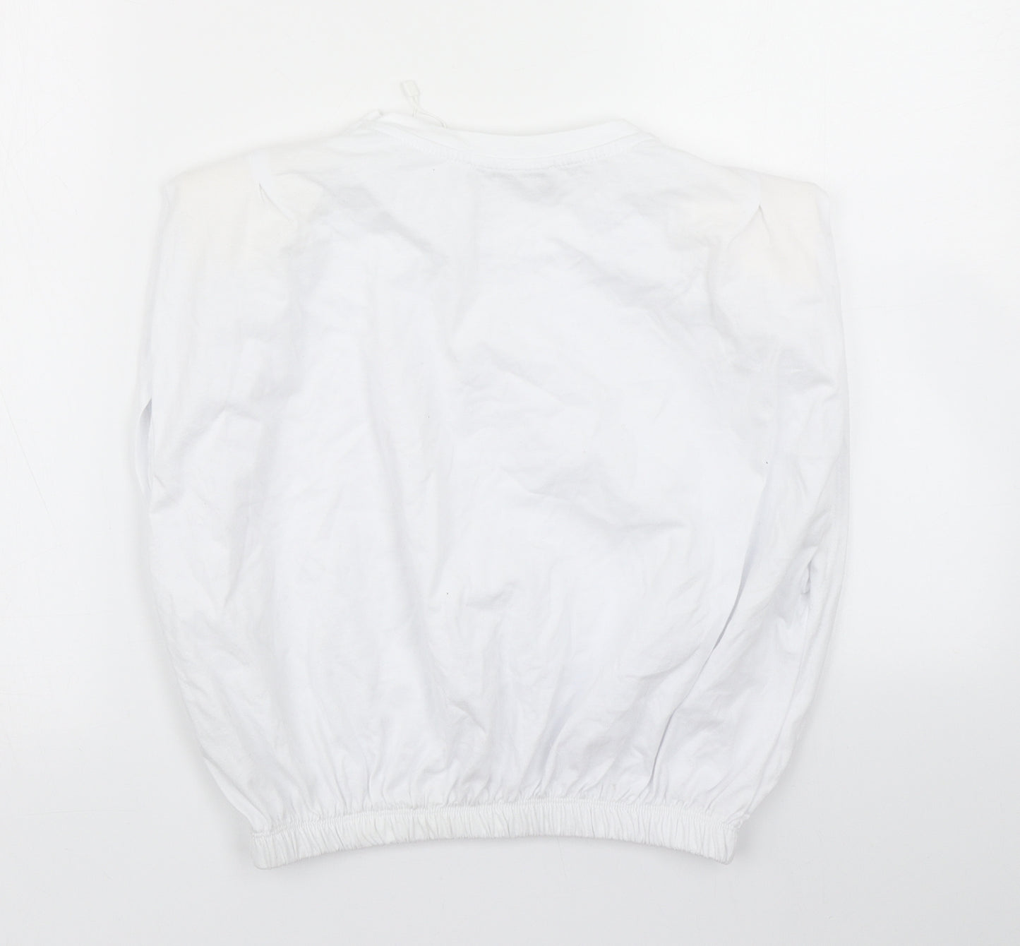 Bershka Womens White   Cropped Tank Size S