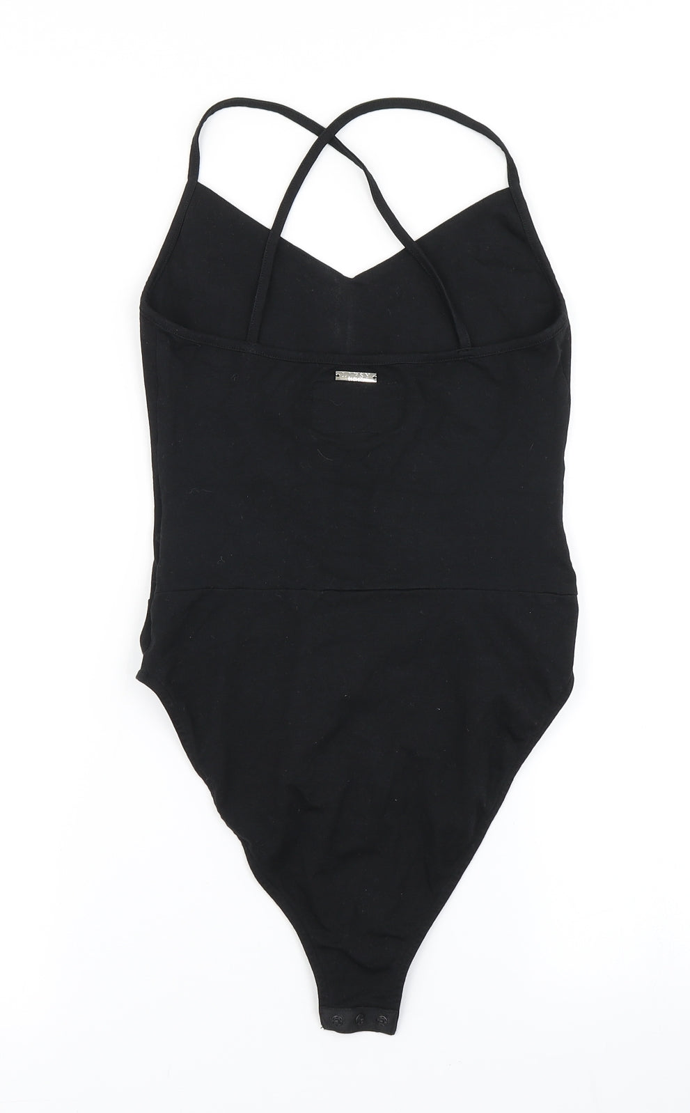 Lipsy Womens Black   Bodysuit One-Piece Size 6