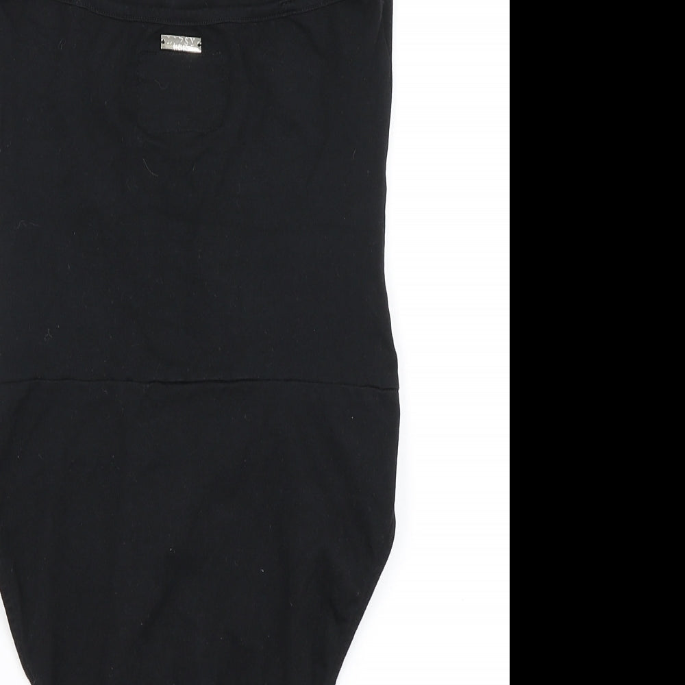 Lipsy Womens Black   Bodysuit One-Piece Size 6